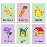 Autism Alphabet Word Flashcards
