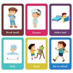 Autism Daily Routine Visual Sceduling Flashcards