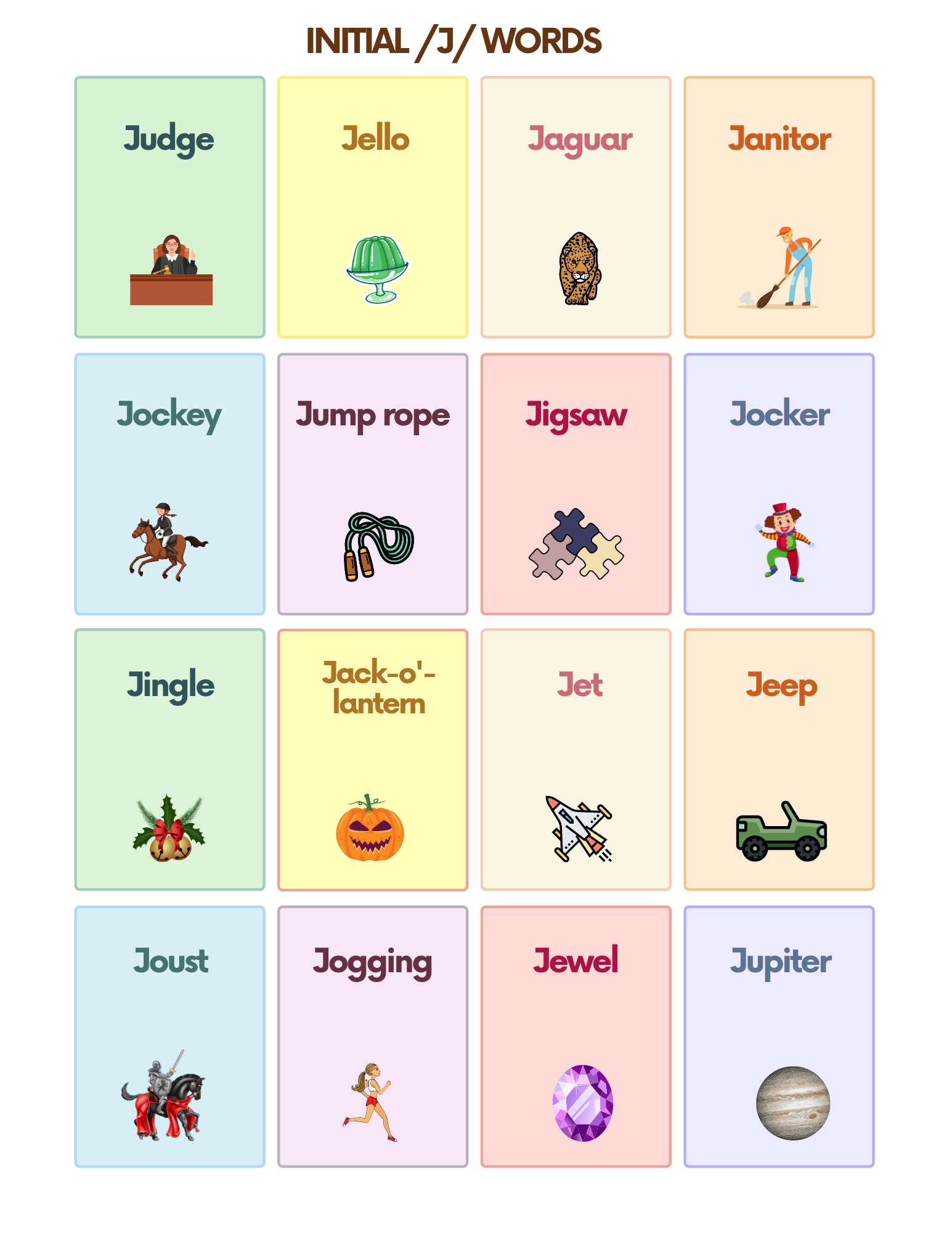 Free Autism and Speech Therapy Printable Flashcards AutisticHub